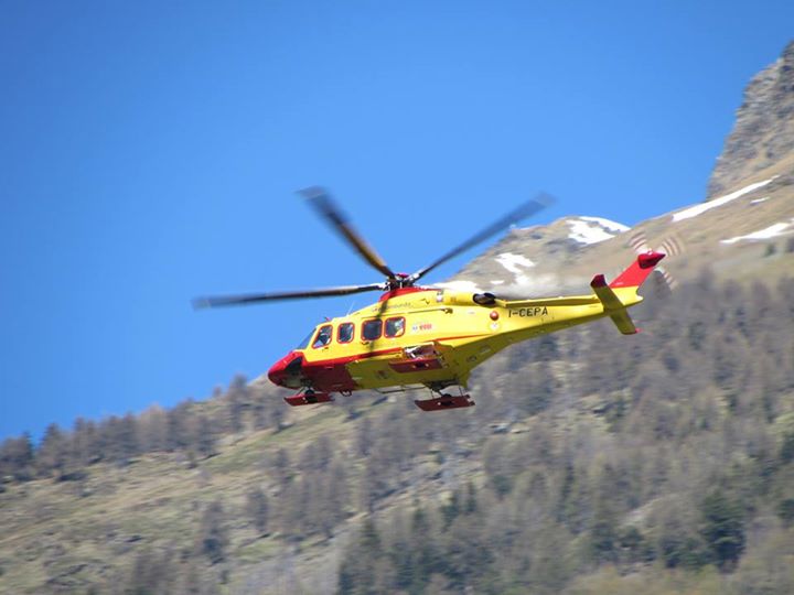 Elicottero del Soccorso Alpino CNAS