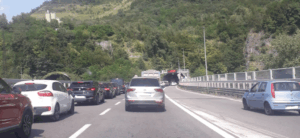 Mezzi Anas in autostrada