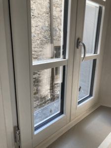 Infissi moderni con doppi vetri