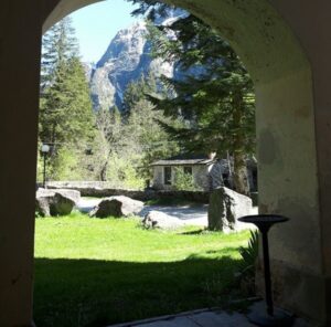 arrivare in val masino in bus