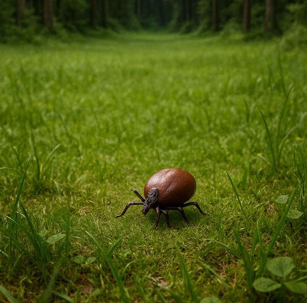 attenzione a zecche e processionarie nei prati e nei boschi