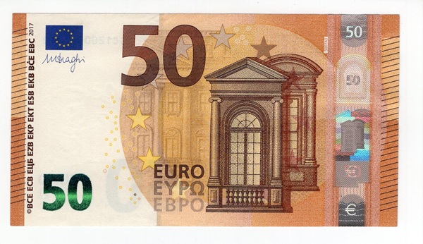 banconote 50 euro rare