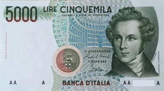 banconote 5000 lire rare|banconote 5000 lire rare