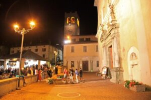 bici in via roma a bormio