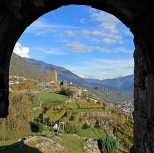 vista unica sulla valtellina