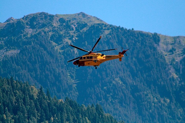 cercatore di funghi infortunato e soccorso in val bomino