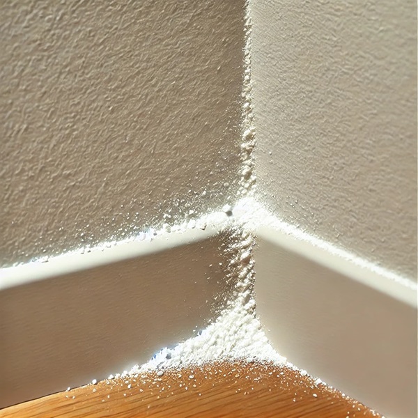 come eliminare il salnitro dalle pareti interne