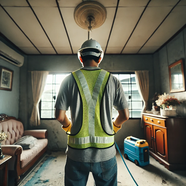 come isolare le pareti interne dalla muffa