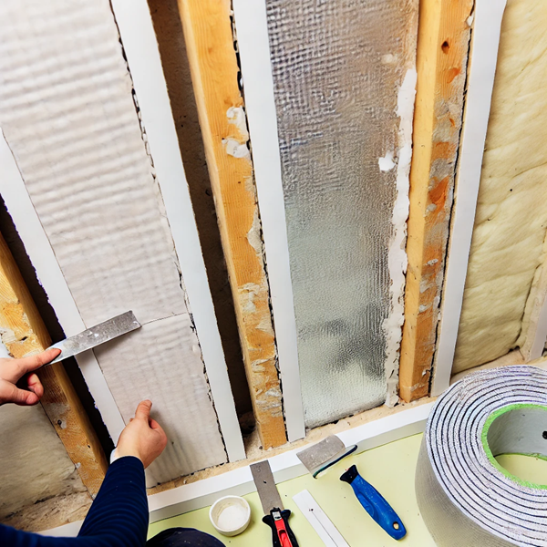 come isolare una parete interna dalla muffa