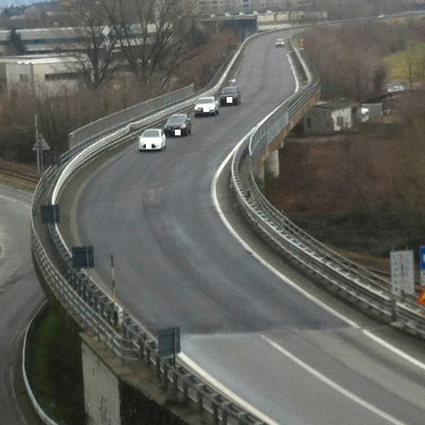 effettuato l'intervento di manutenzione sulla tangenziale di sondrio