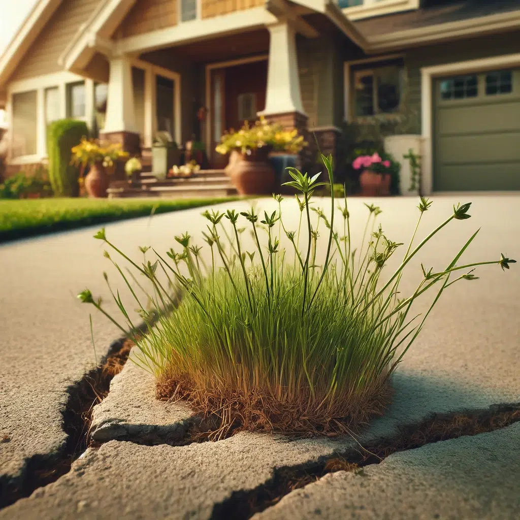 eliminare erbacce giardino