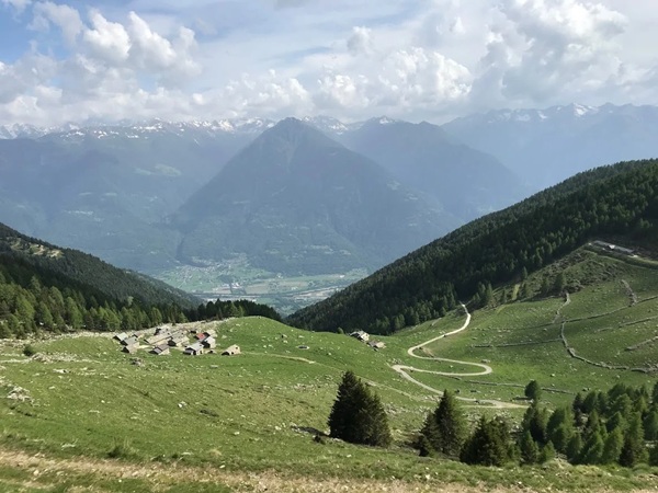 escursione all'alpe colina e sasso bianco