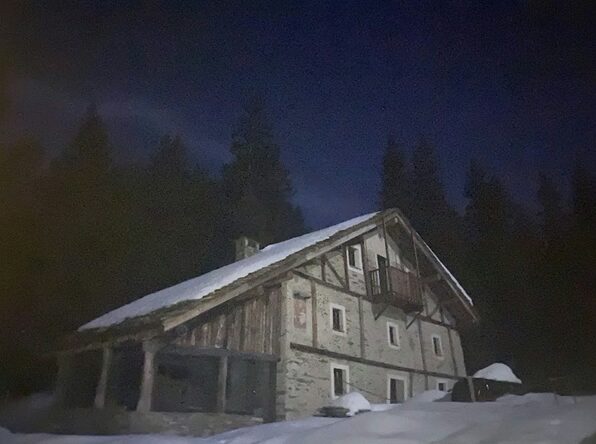 escursione all'alpe palù con la luna piena|