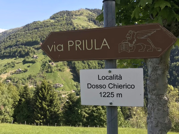 escursione sulla via priula