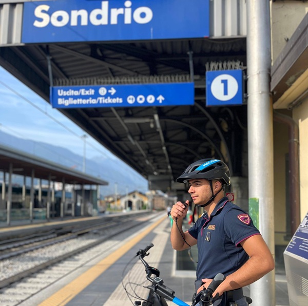 ladro arrestato in flagranza