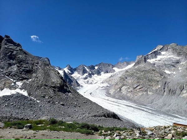 ghiacciaio monte del forno in valmalenco