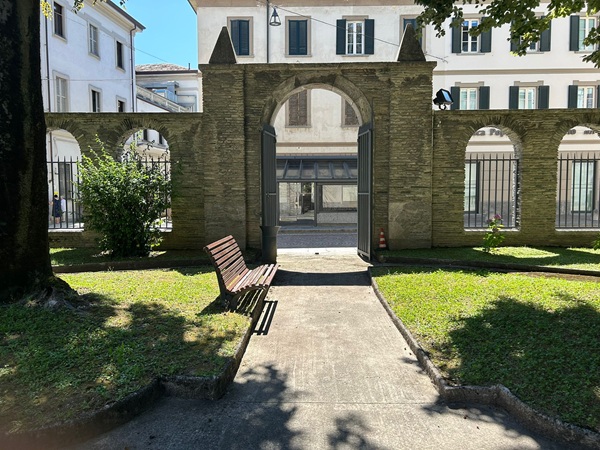 giardino sud di palazzo muzio