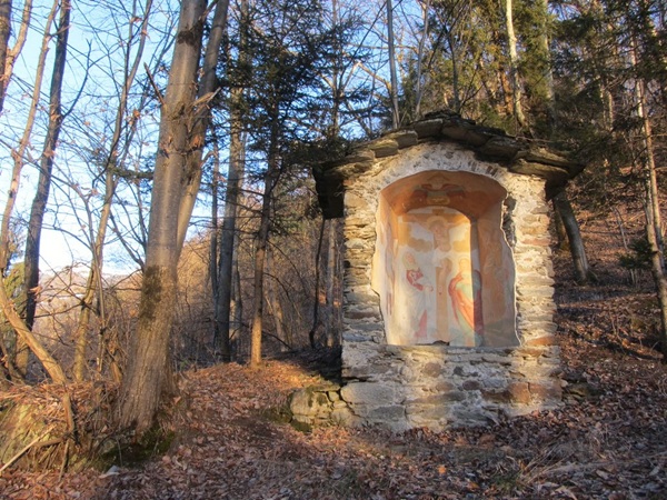 gli affreschi medievali a pian di scala tovo sant'agata