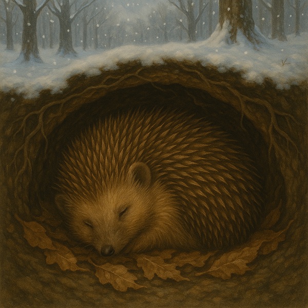 hai trovato un riccio immobile fai attenzione