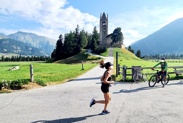 i benefici del correre in montagna