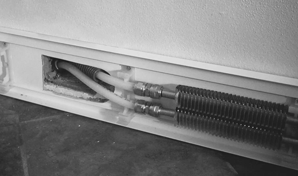 i vantaggi del riscaldamento a battiscopa