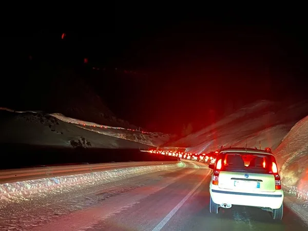 il limite di velocità sulla statale 301 del passo foscagno