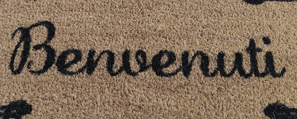 il tappeto che igienizza le scarpe prima di entrare in casa