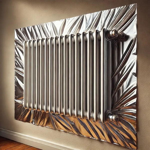 il trucco della carta stagnola dietro ai termosifoni