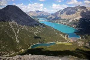 la costruzione della diga di san giacomo