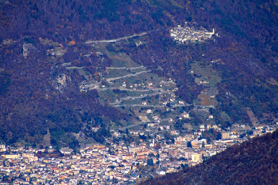 la panchina perfetta in valchiavenna
