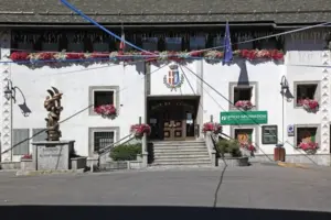 l'area gratuita per i bus turistici a livigno