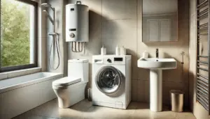 lavatrice scaldabagno wc specchio asciugatrice doccia vasca da bagno termoarredo scaldasalviette