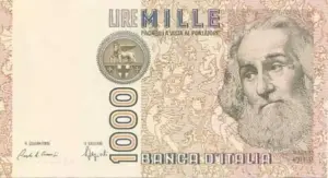 le banconote 1000 lire marco polo ricercate dai collezionisti