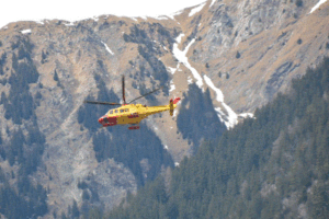 lungo intervento di recupero di un uomo deceduto a tartano