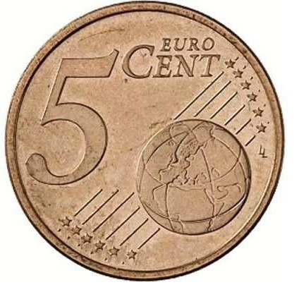 monete 5 centesimi vaticano 2002