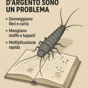 perché i pesciolini d’argento sono un problema