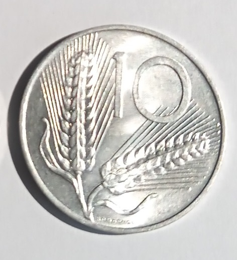 quanto vale oggi la moneta da 10 lire del 1954