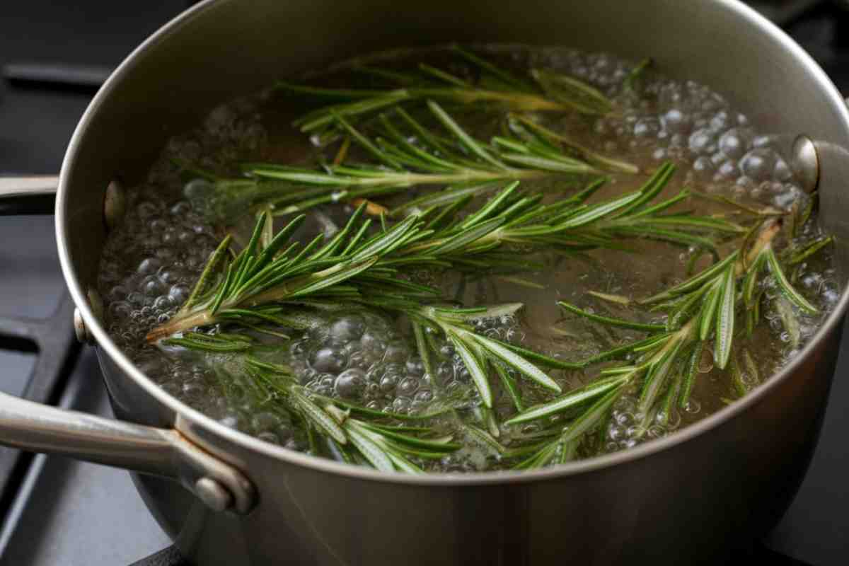 Rosmarino bollito|Bollire rosmarino