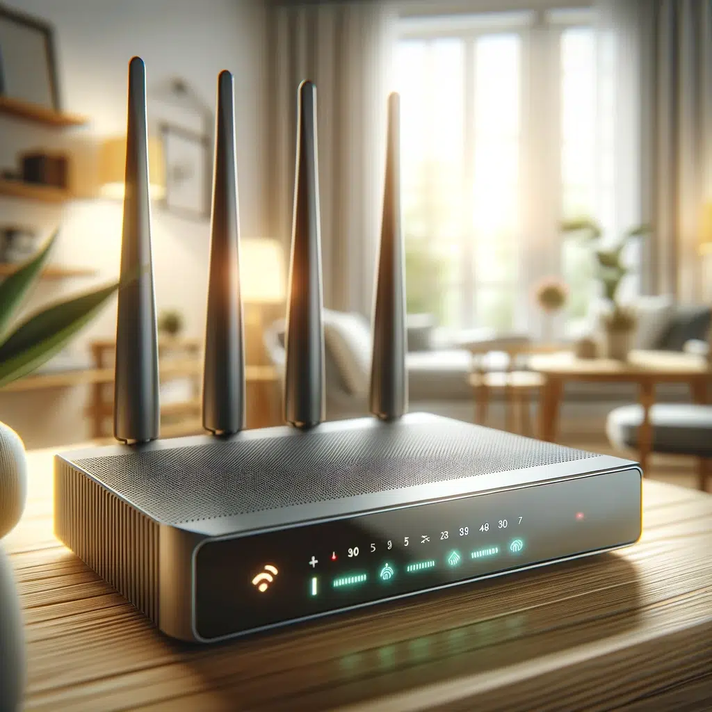 spegnere router
