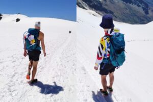 sul ghiacciaio come in città