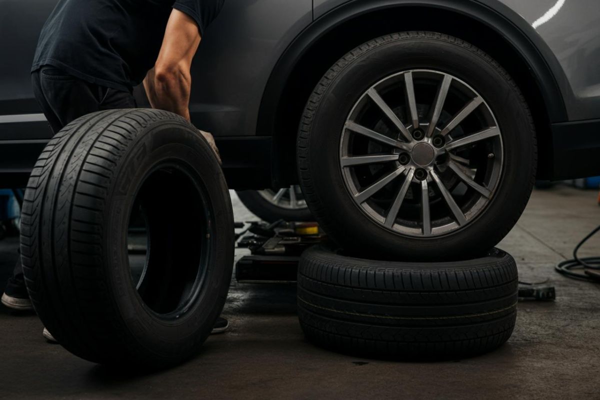 Cambiare le gomme|Cambio gomme